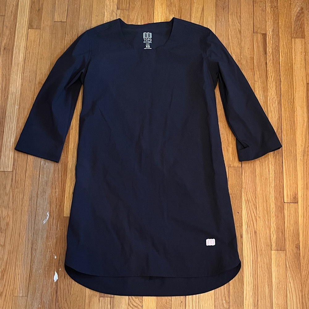 Topo Designs Black Shift Dress